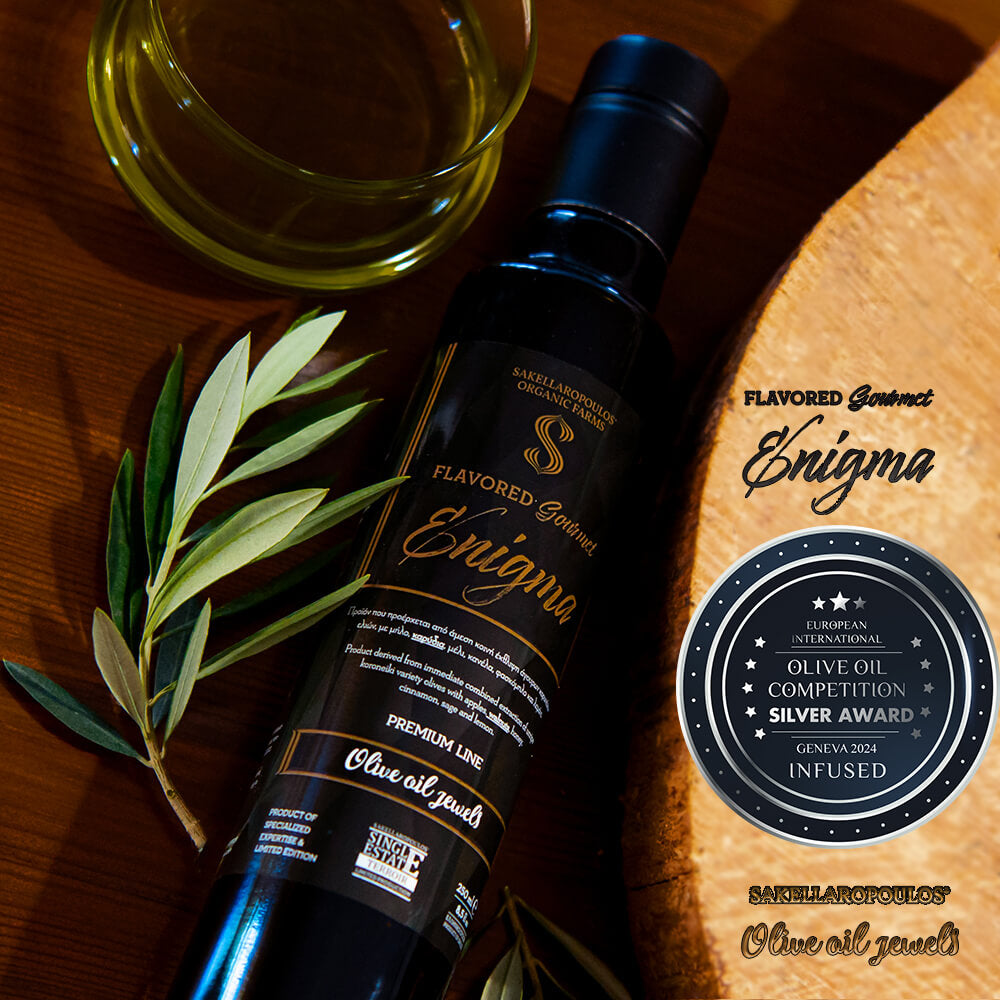 Flavored Gourmet Enigma Extra Virgin Olive Oil