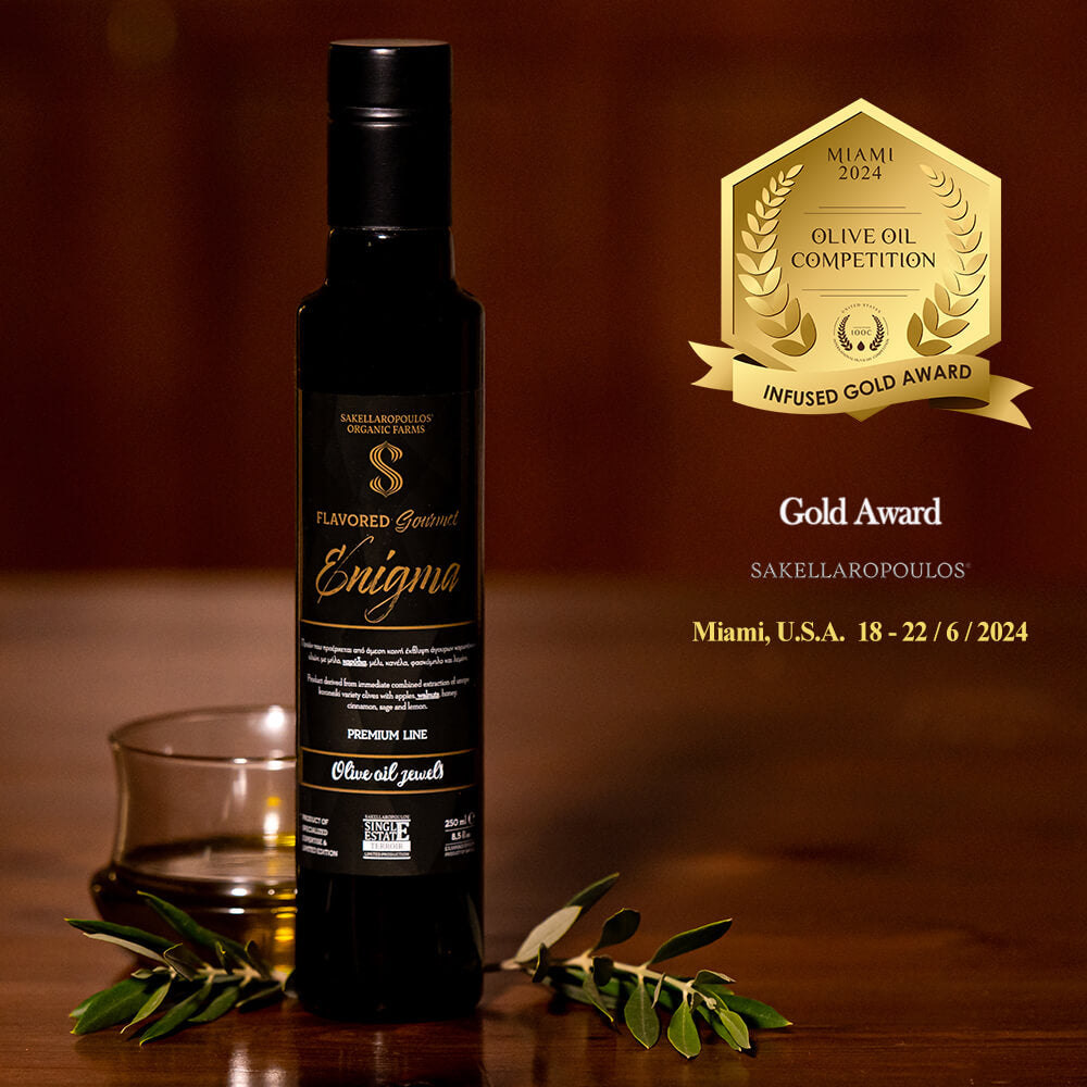 Flavored Gourmet Enigma Extra Virgin Olive Oil