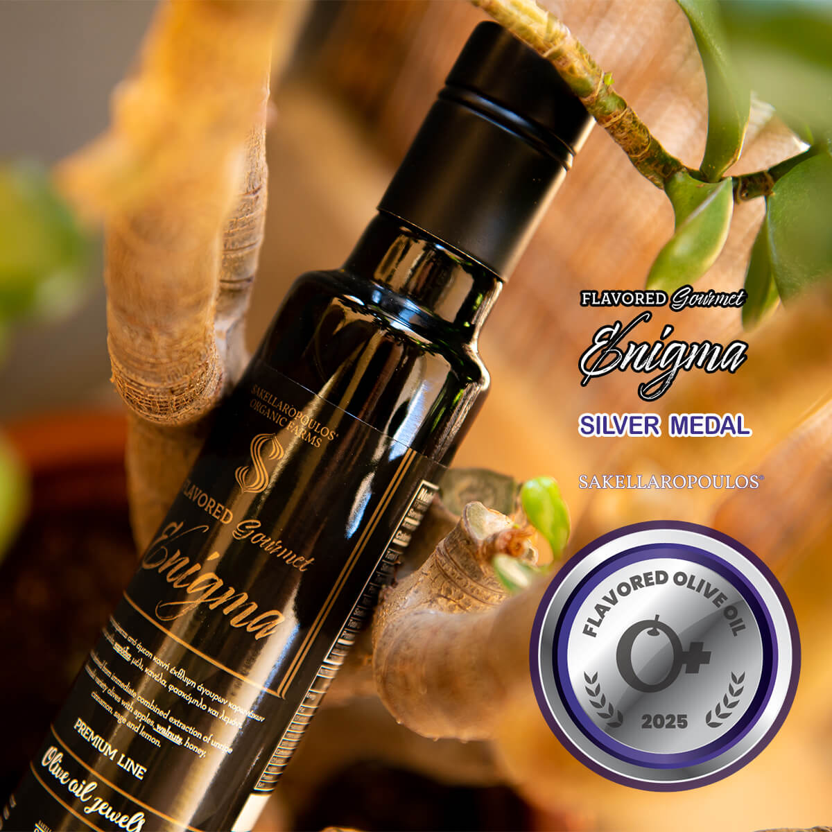 Flavored Gourmet Enigma Extra Virgin Olive Oil