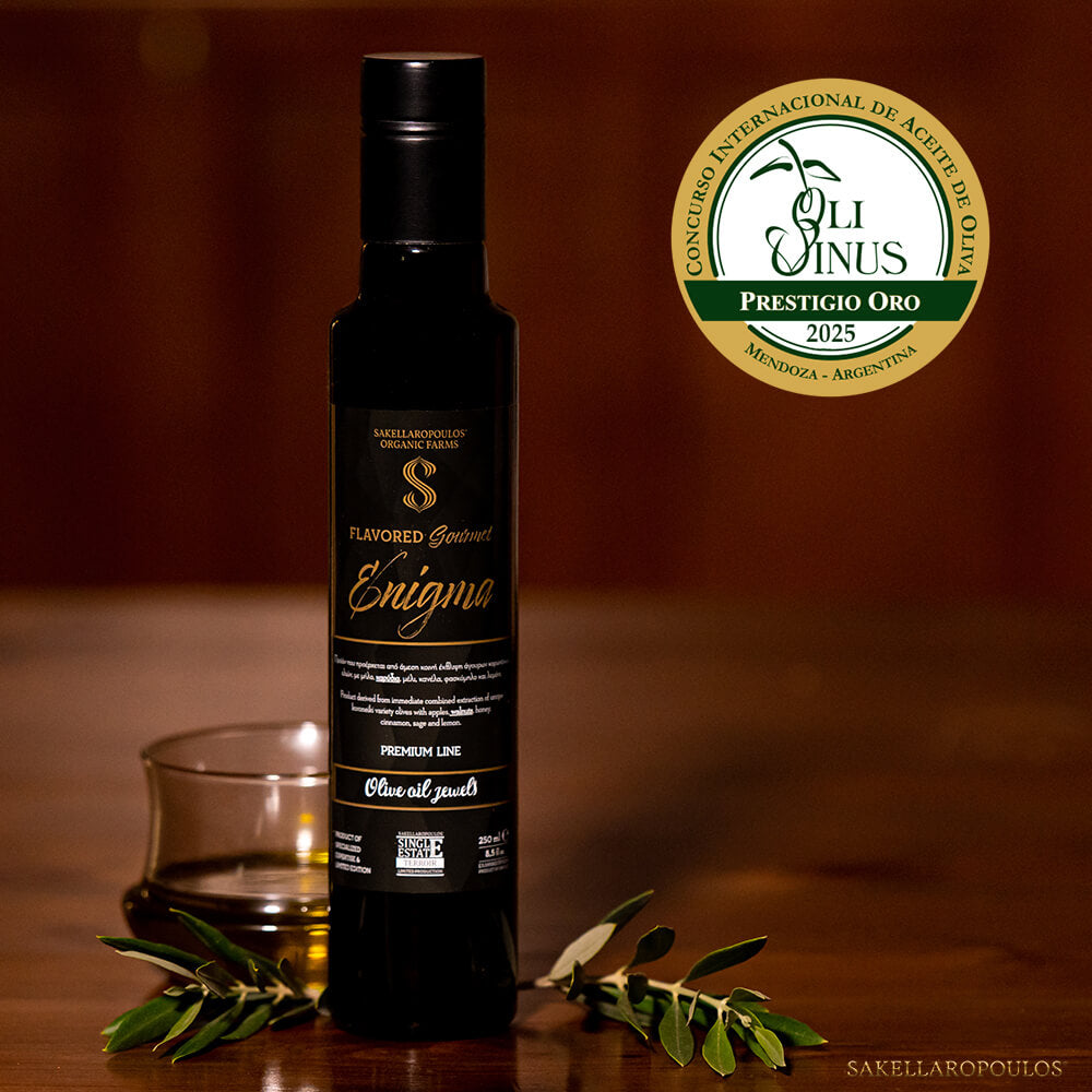 Flavored Gourmet Enigma Extra Virgin Olive Oil