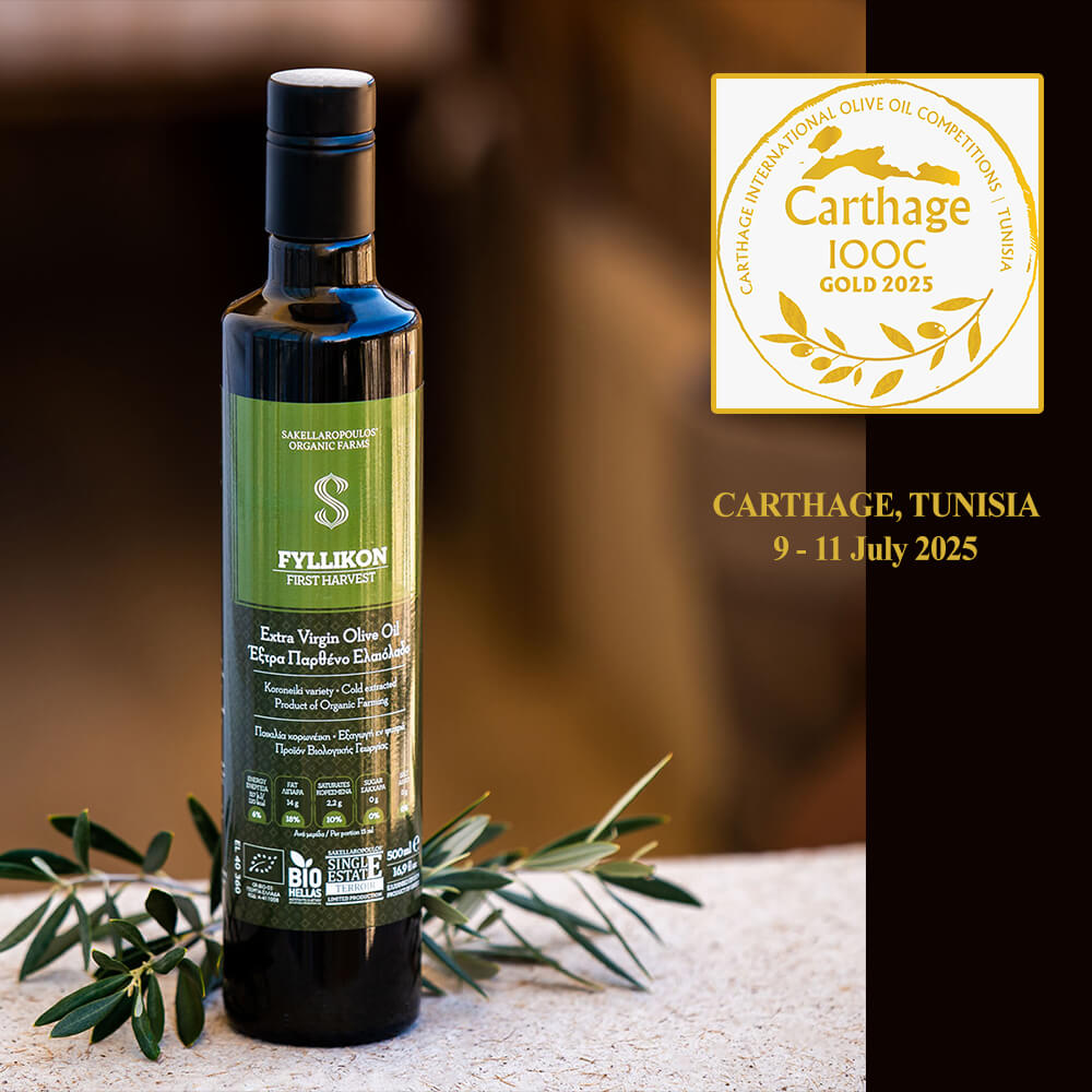 Fyllikon - First Harvest Organic Extra Virgin Olive Oil