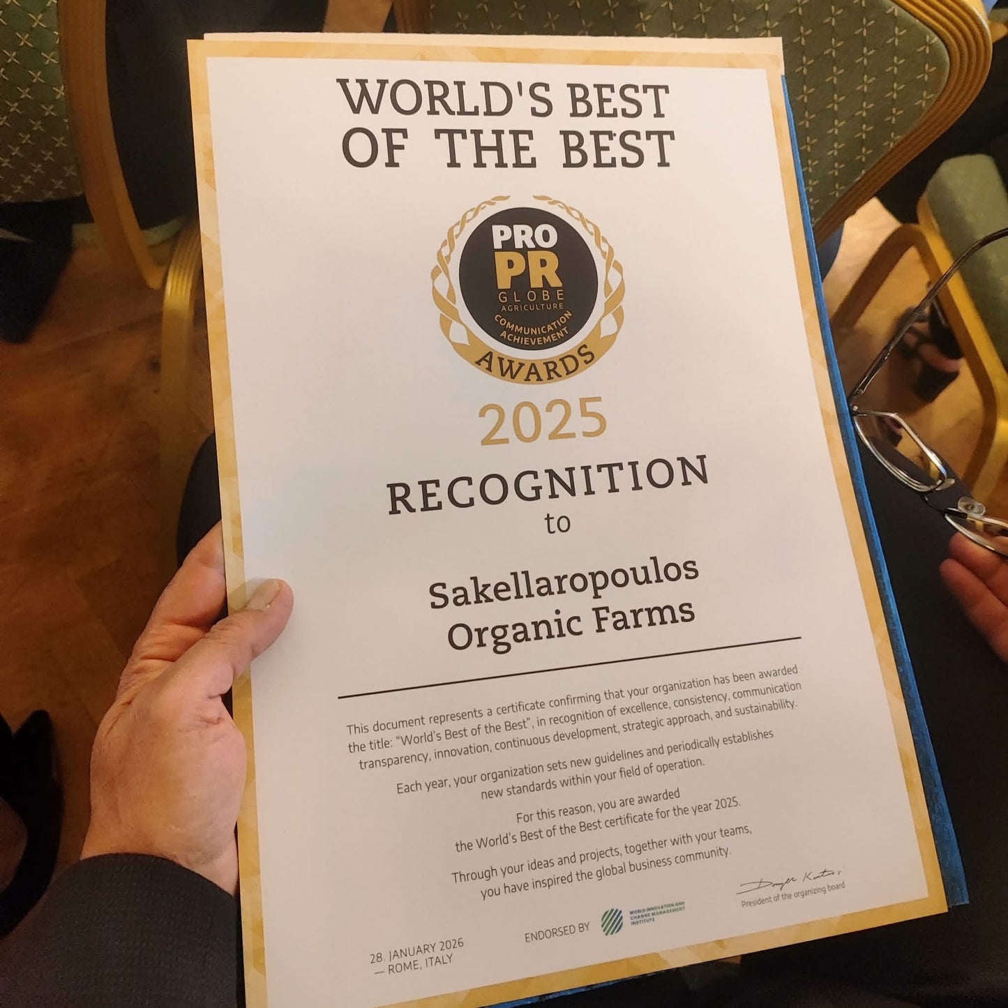 Fyllikon - First Harvest Organic Extra Virgin Olive Oil