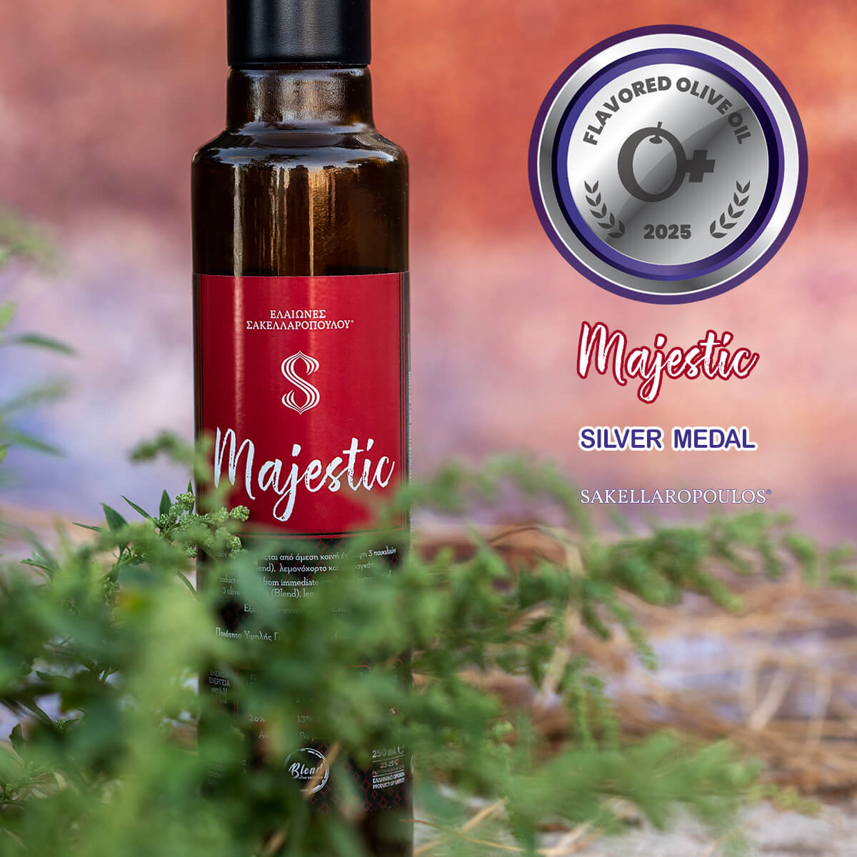 Majestic - Blend Gourmet Flavored Extra Virgin Olive Oil