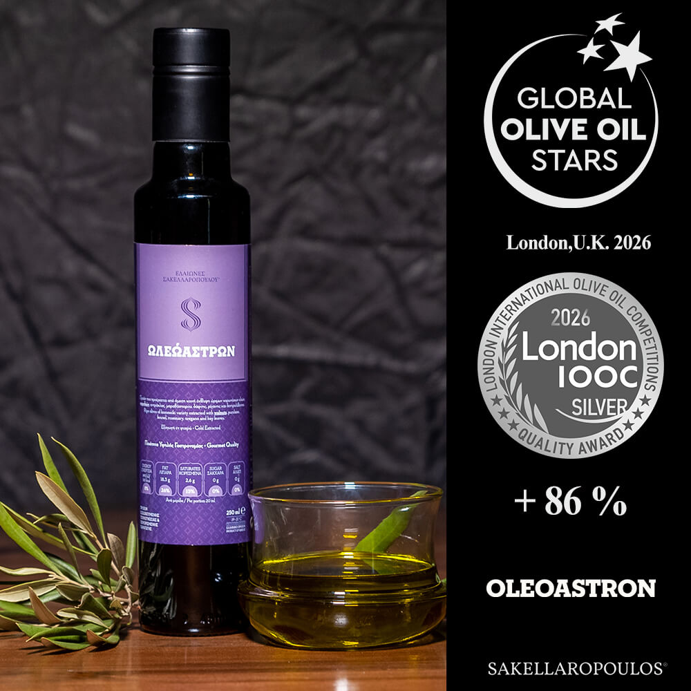 OLEOASTRON - Premium Gourmet Flavored Extra Virgin Olive Oil