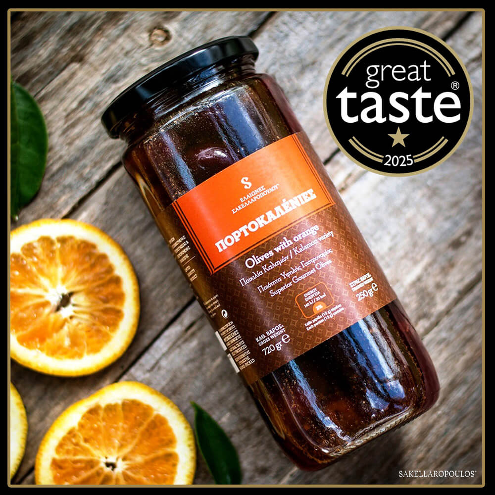 Portokalenies Gourmet Olives with Orange