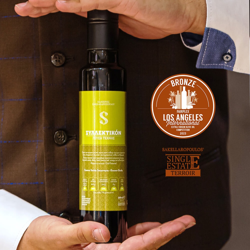 SYLLEKTIKON - Premium Gourmet Flavored Unripe Extra Virgin Olive Oil