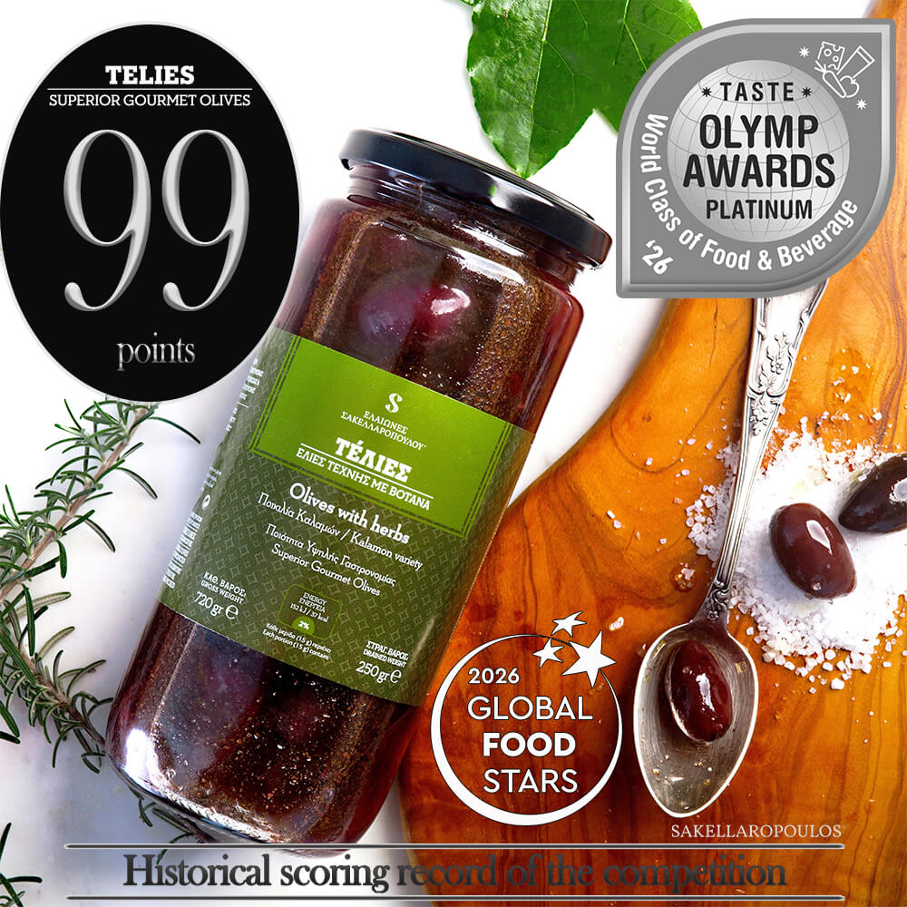 Telies Gourmet Olives with Herbs