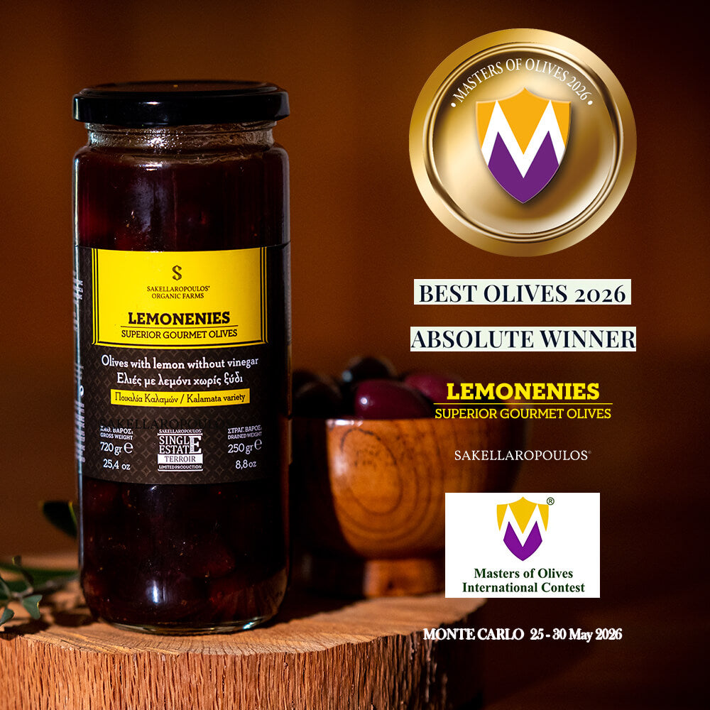Lemonenies Gourmet Olives with Lemon & without Vinegar