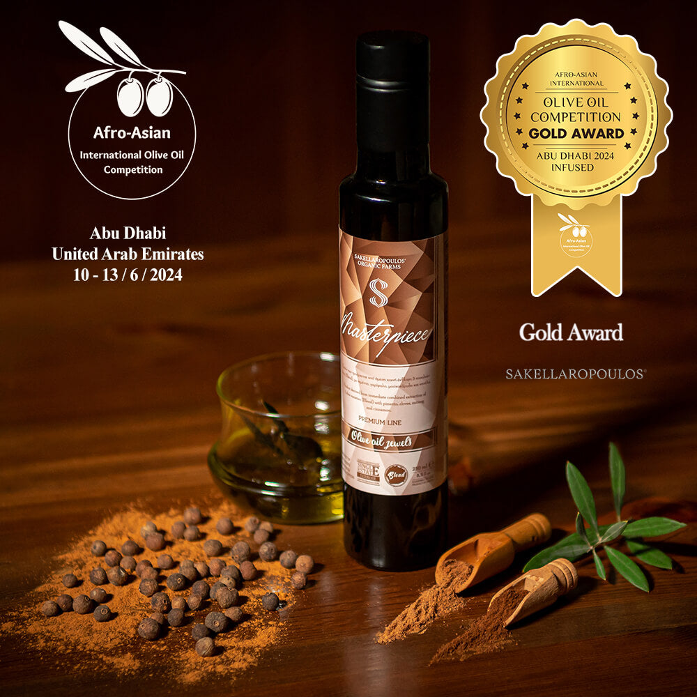 Flavored Olive Oil with 4 exotic spices - Masterpiece