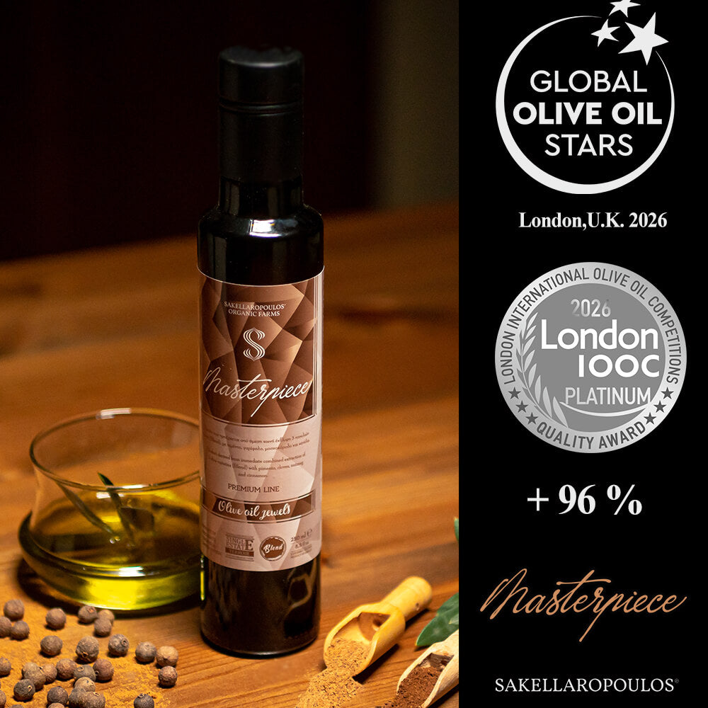Flavored Olive Oil with 4 exotic spices - Masterpiece