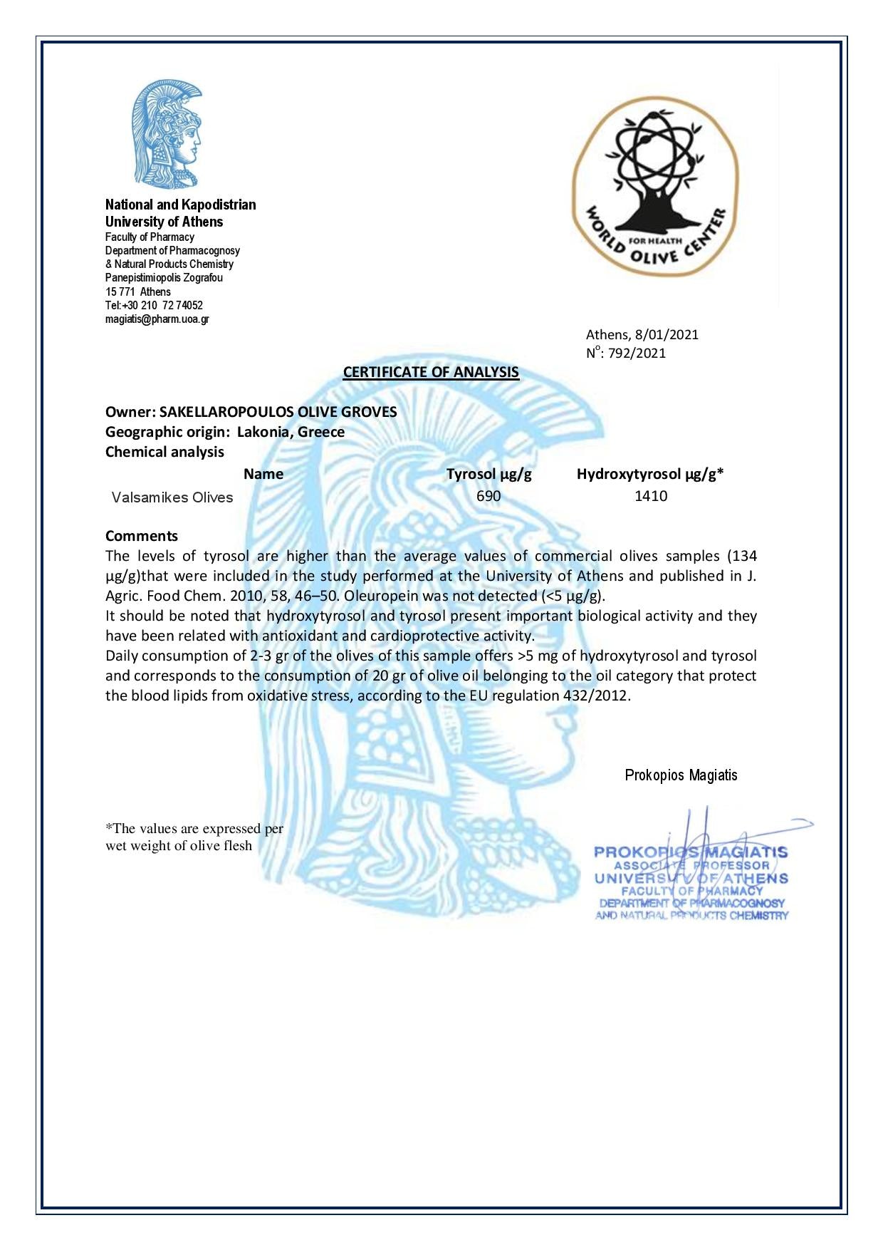 Valsamikes Gourmet Olives with Balsamic Vinegar