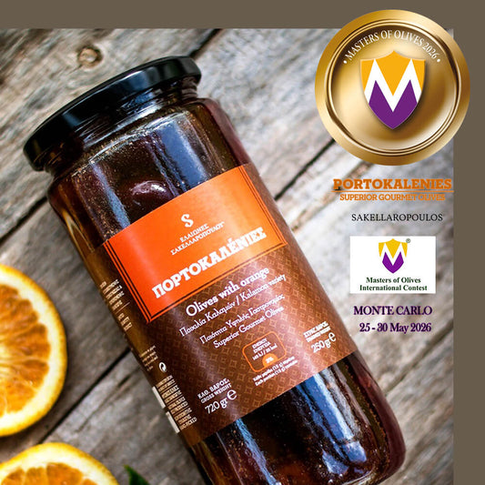 Portokalenies Gourmet Olives with Orange