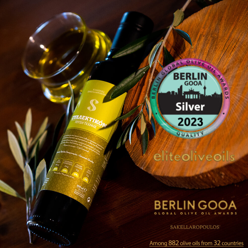 SYLLEKTIKON - Premium Gourmet Flavored Unripe Extra Virgin Olive Oil