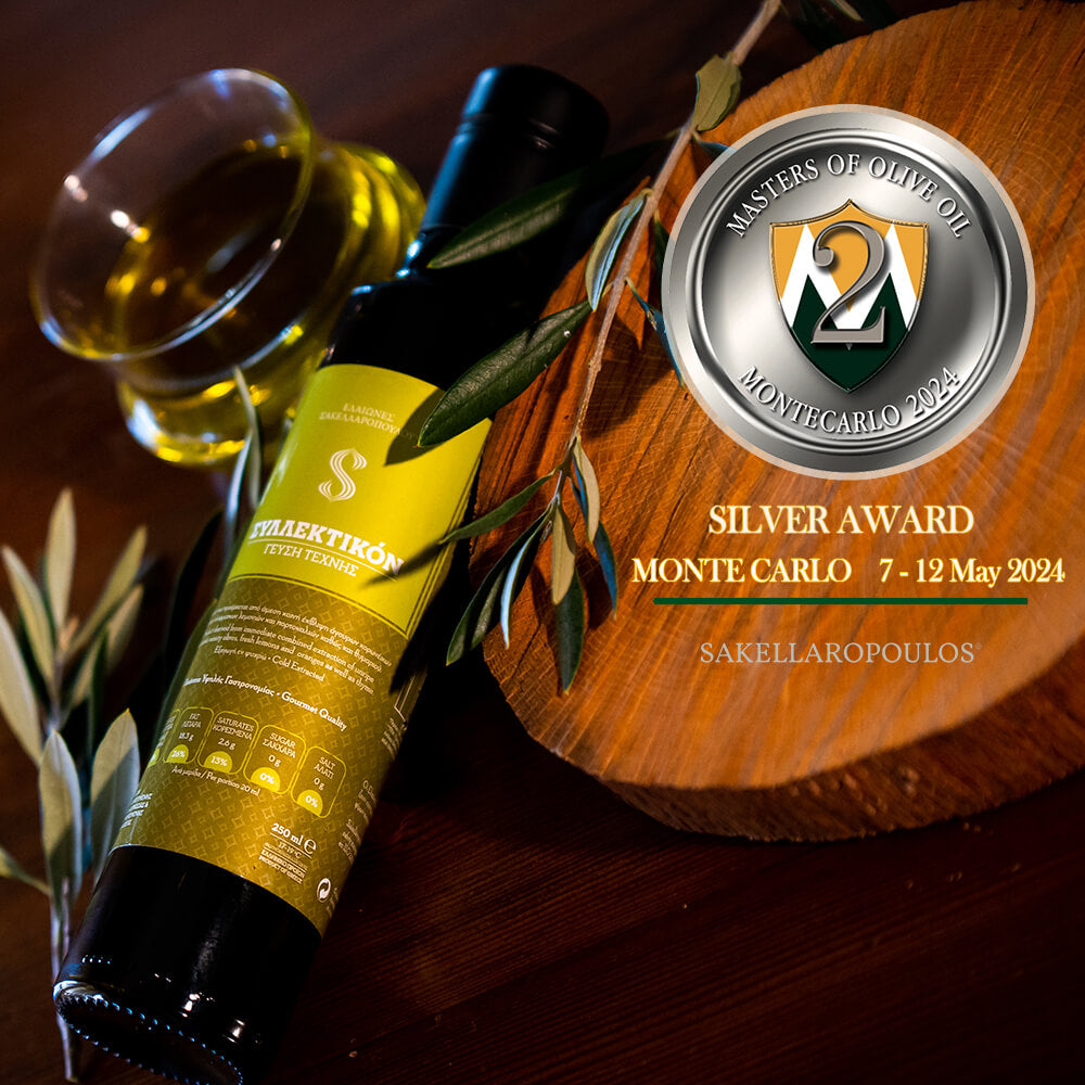 SYLLEKTIKON - Premium Gourmet Flavored Unripe Extra Virgin Olive Oil