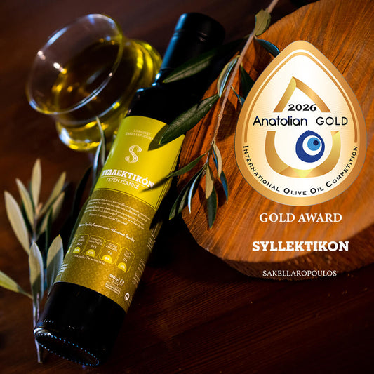 SYLLEKTIKON - Premium Gourmet Flavored Unripe Extra Virgin Olive Oil