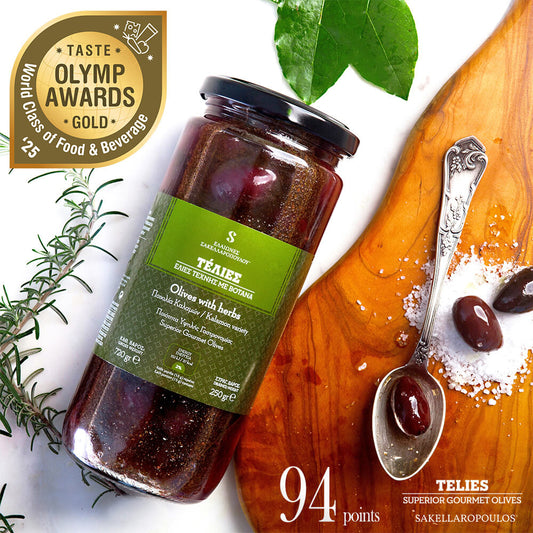 Telies Gourmet Olives with Herbs