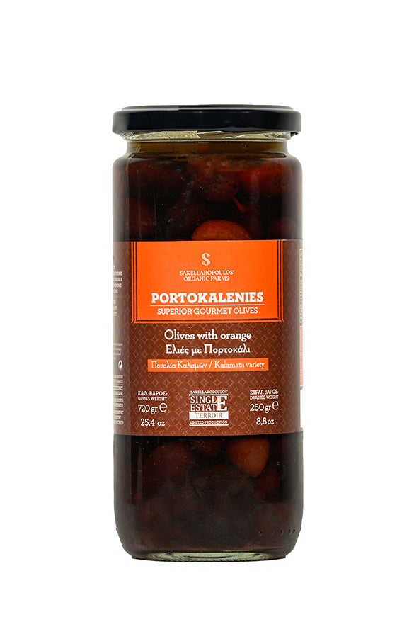Portokalenies Gourmet Olives with Orange